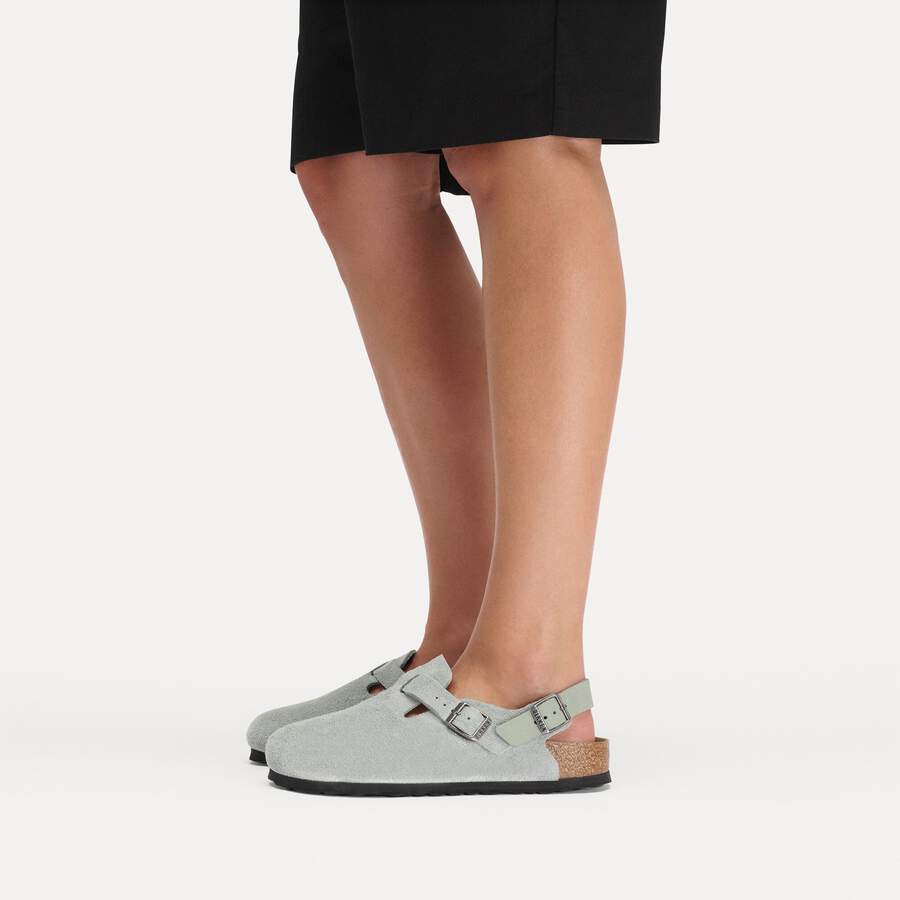 Tokio Suede Leather - Pure Sage
