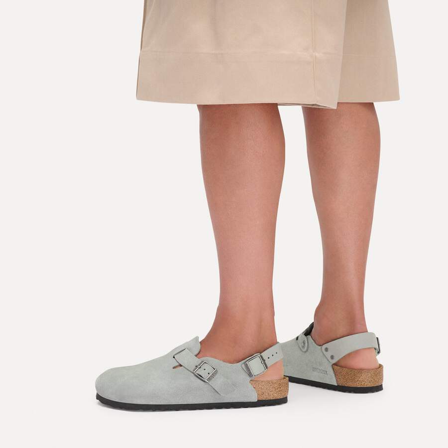 Tokio Suede Leather - Pure Sage