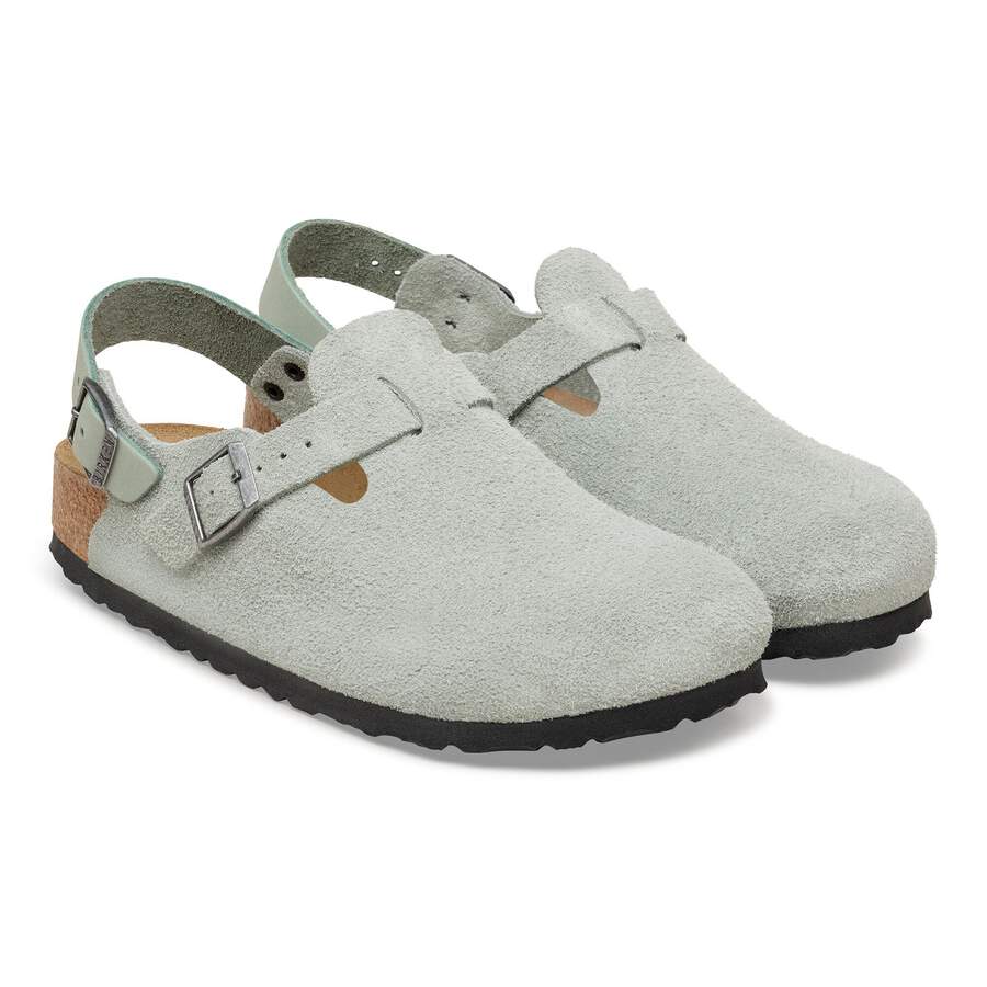 Tokio Suede Leather - Pure Sage