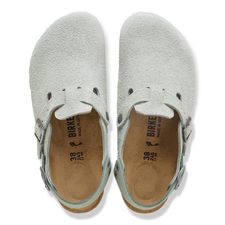 Tokio Suede Leather - Pure Sage