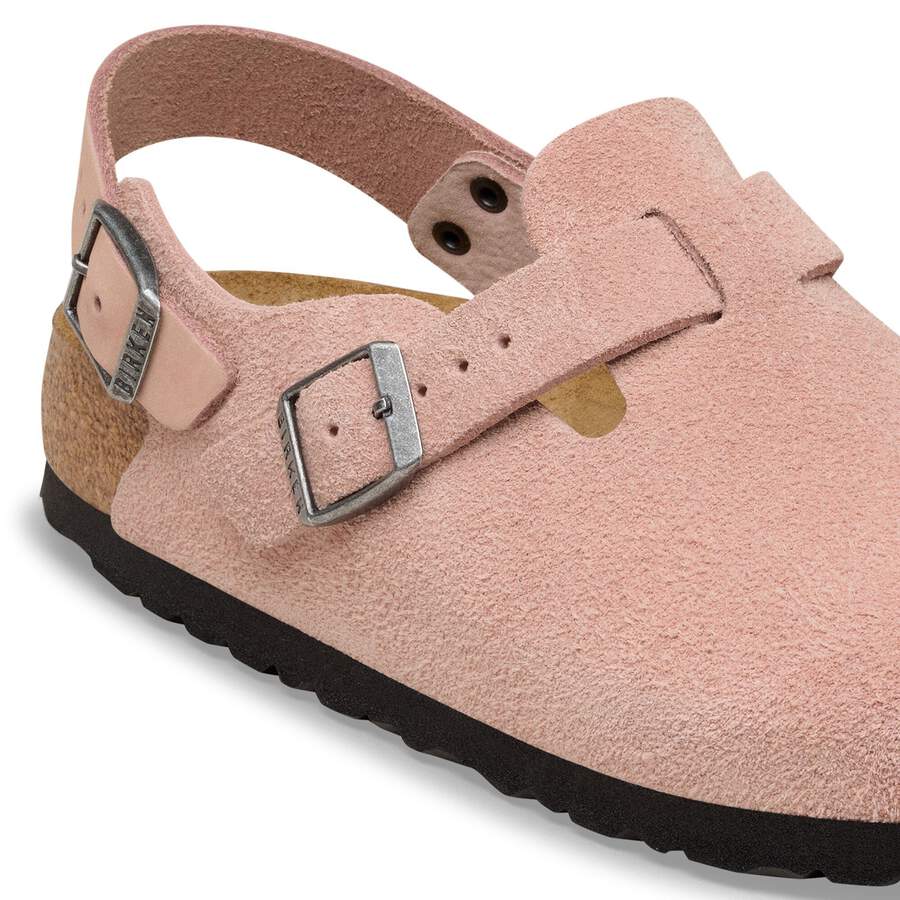 Tokio Suede Leather - Pink Clay