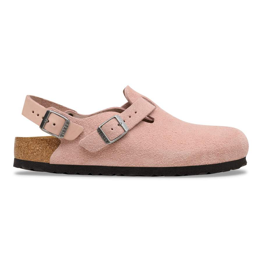 Tokio Suede Leather - Pink Clay