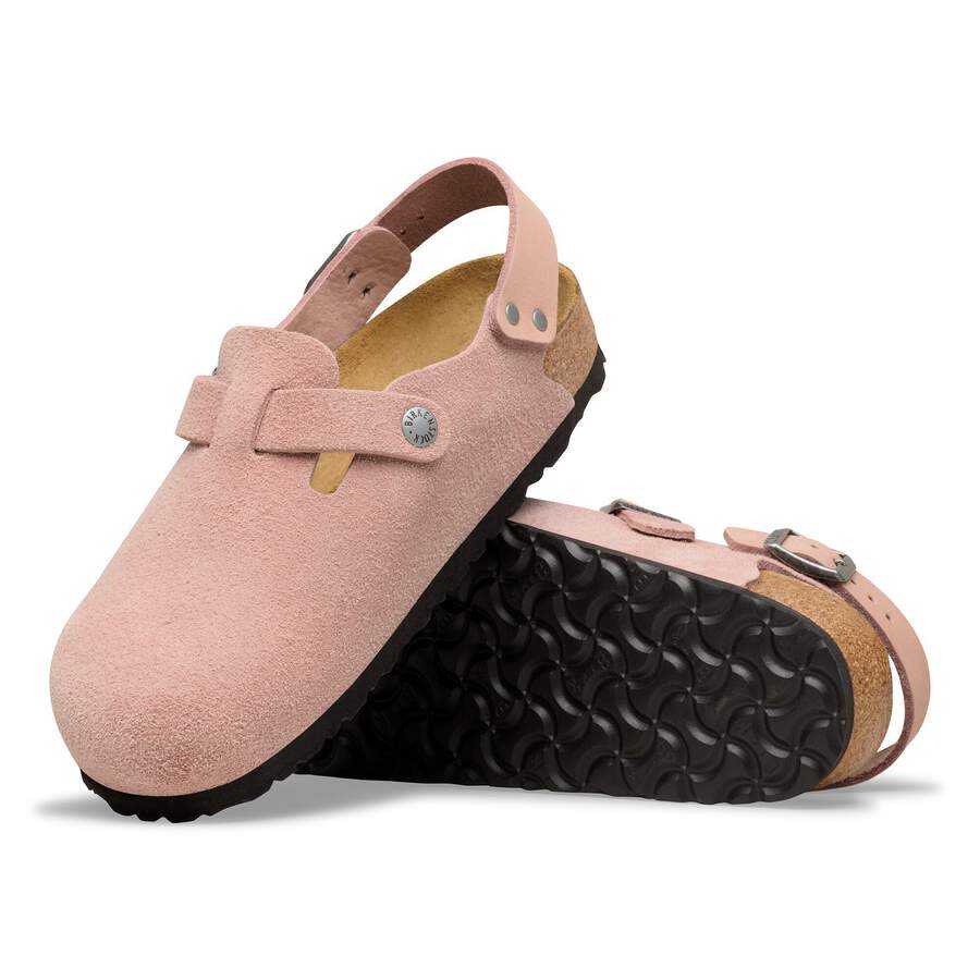 Tokio Suede Leather - Pink Clay