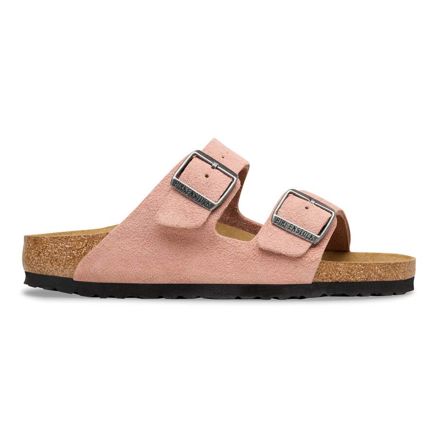 Arizona Suede Leather - Pink Clay