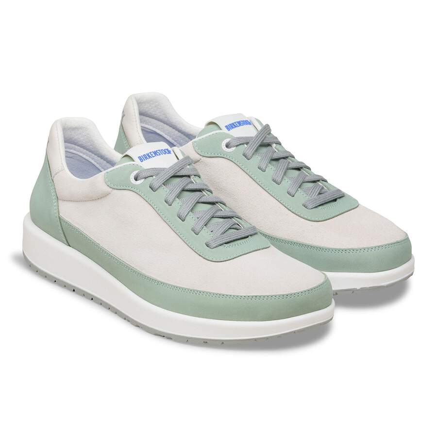 Honnef City Mixed Leather - Pure Sage / White