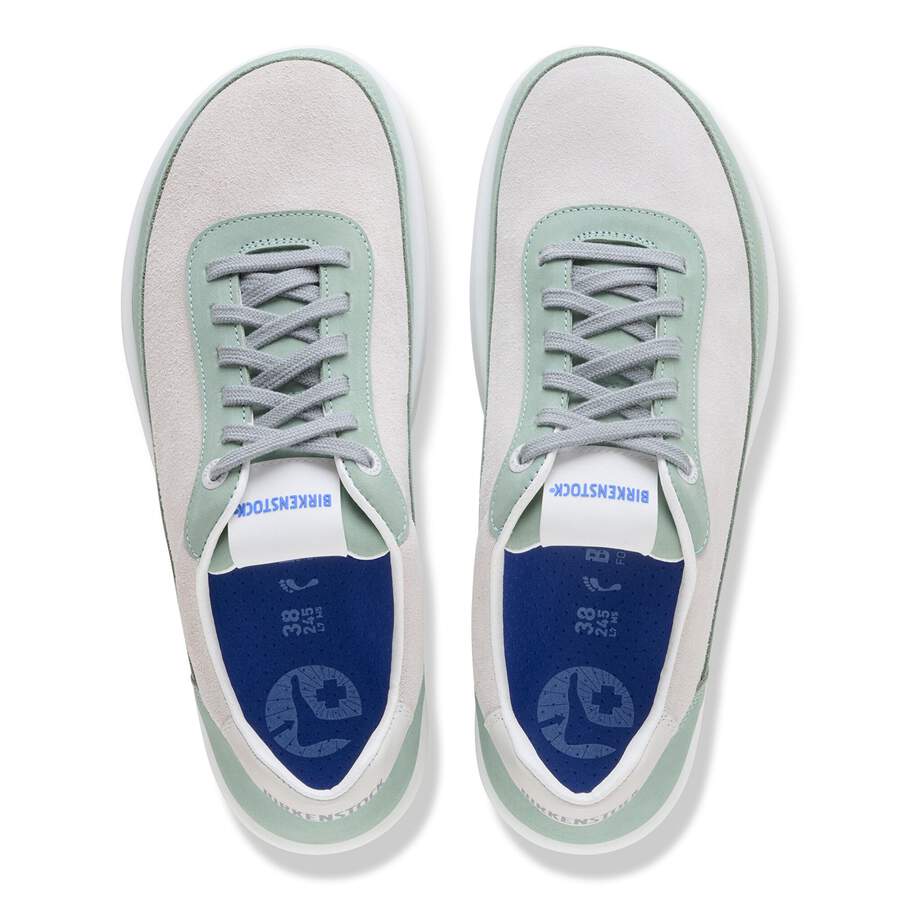 Honnef City Mixed Leather - Pure Sage / White