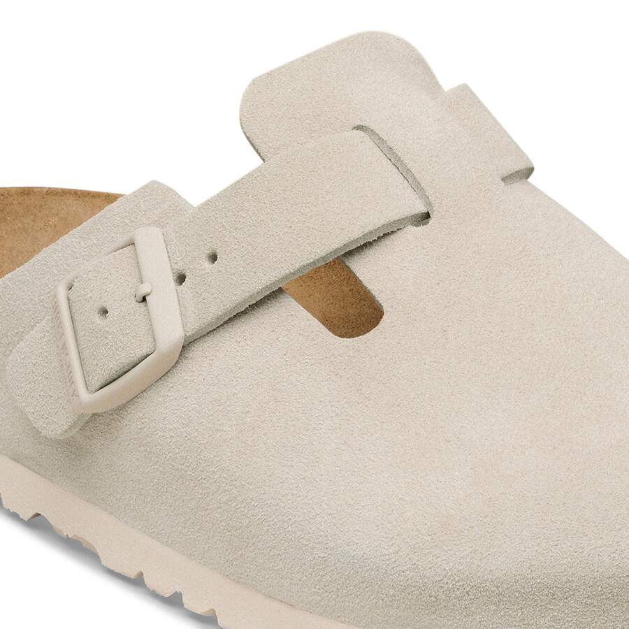 Boston Suede Leather - Oyster