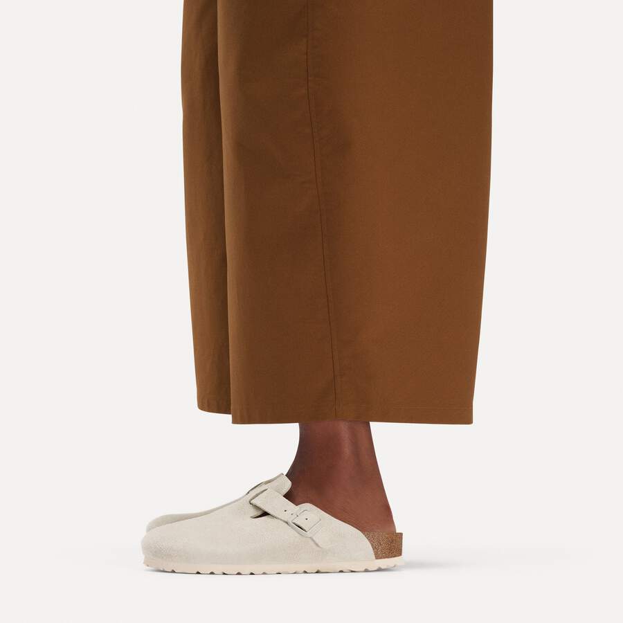 Boston Suede Leather - Oyster