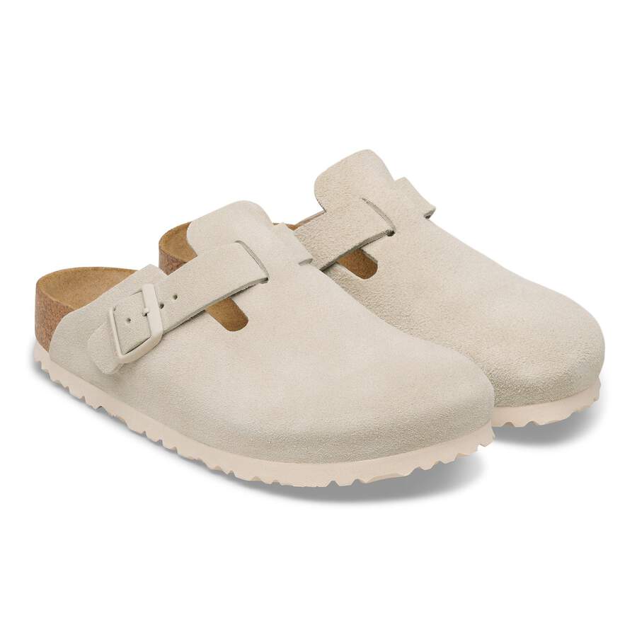 Boston Suede Leather - Oyster