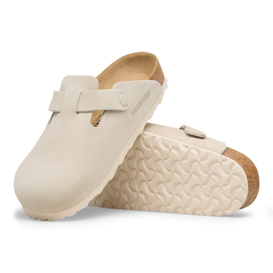 Boston Suede Leather - Oyster