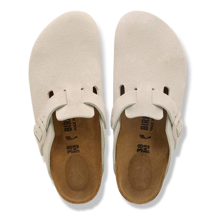 Boston Suede Leather - Oyster