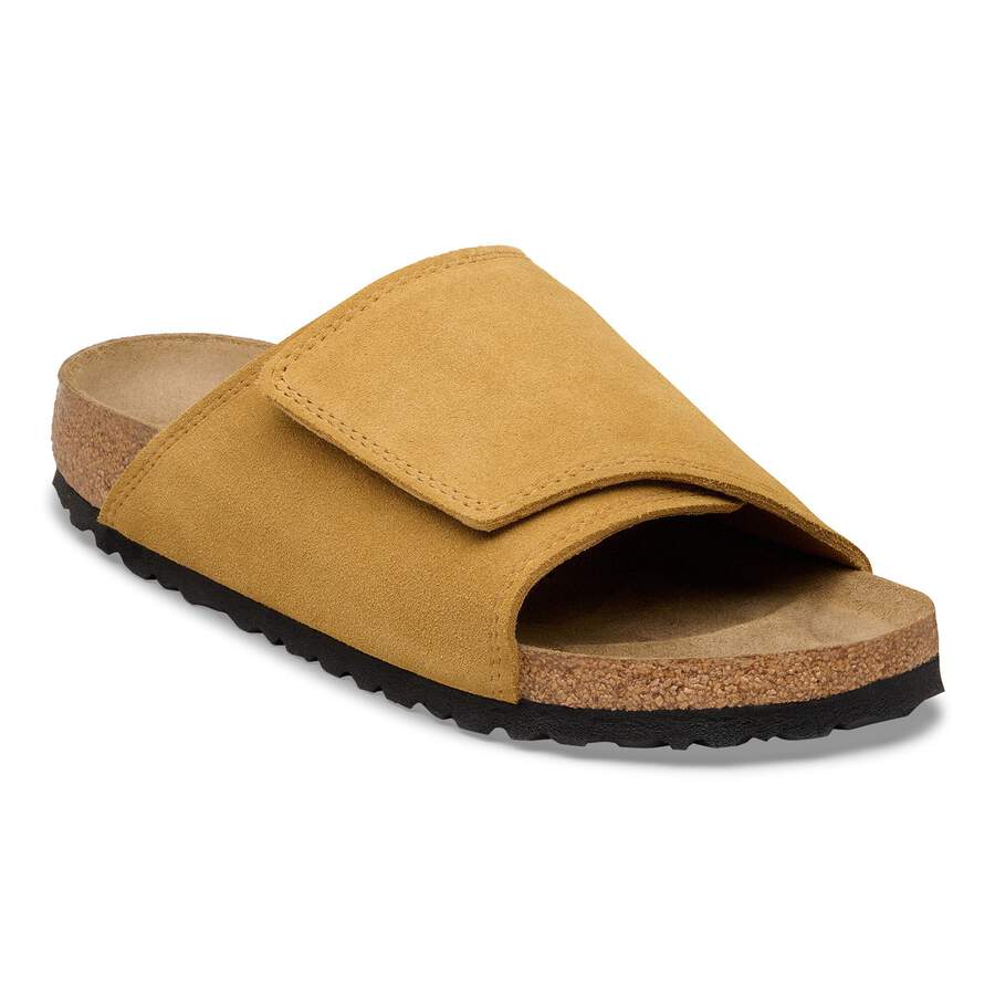 Solana Suede Leather - Cork Brown