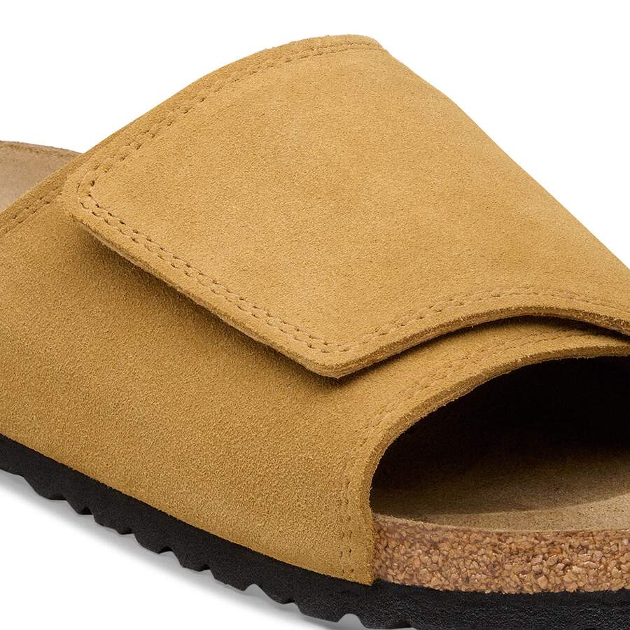 Solana Suede Leather - Cork Brown