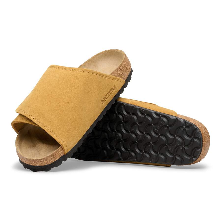 Solana Suede Leather - Cork Brown