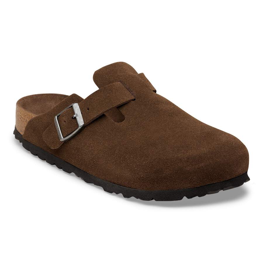 Boston Soft Footbed Suede Leather - Carafe