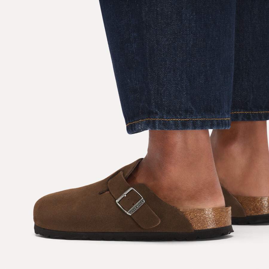 Boston Soft Footbed Suede Leather - Carafe