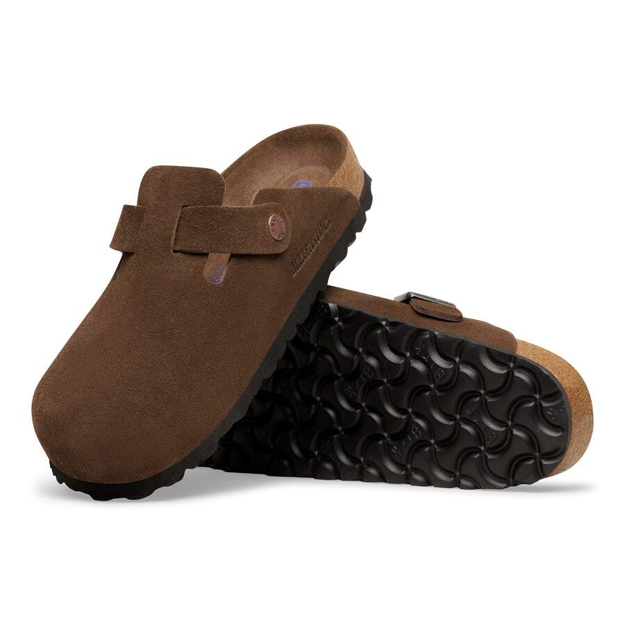 Boston Soft Footbed Suede Leather - Carafe