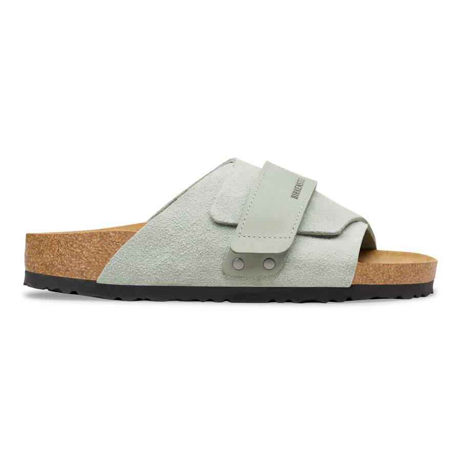 Kyoto Nubuck Leather/Suede - Pure Sage