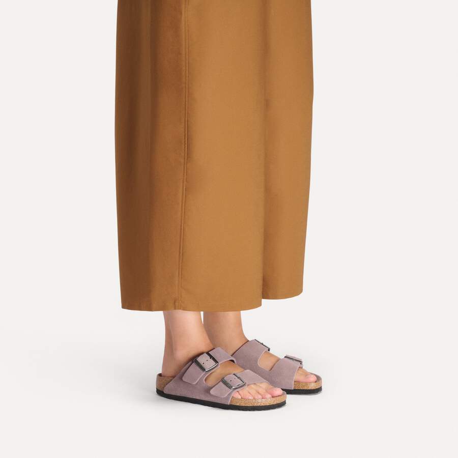 Arizona Soft Footbed Suede Leather - Faded Purple Tonal