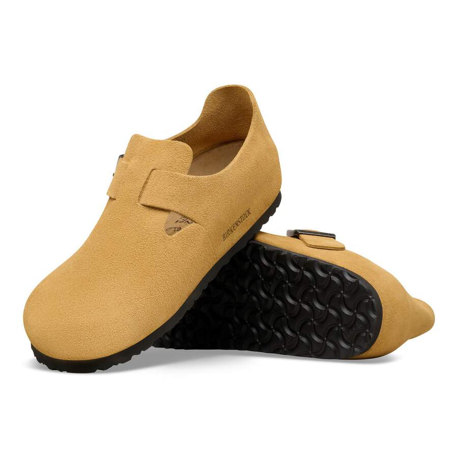 London Suede Leather - Cork Brown