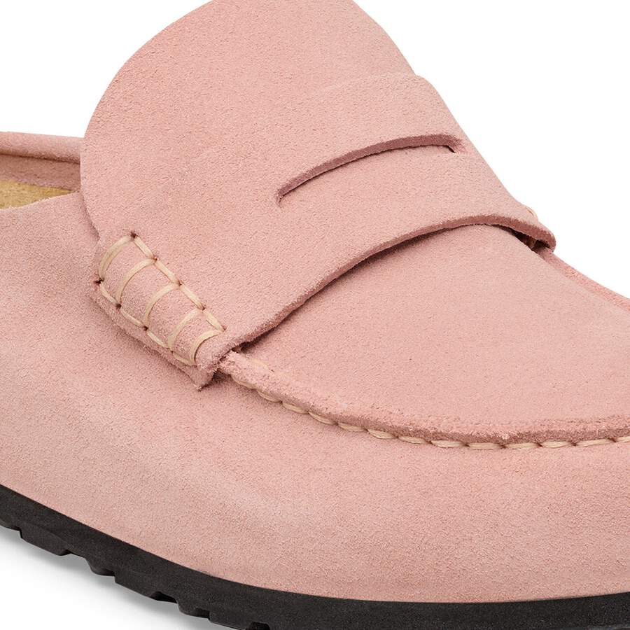 Naples Wrapped Suede Leather - Pink Clay