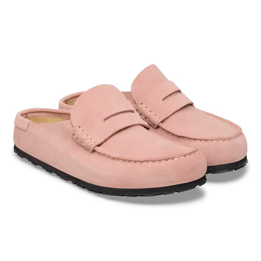 Naples Wrapped Suede Leather - Pink Clay