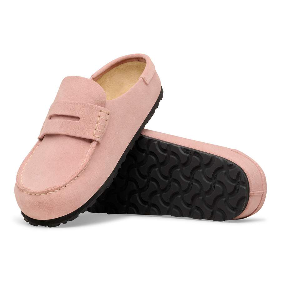 Naples Wrapped Suede Leather - Pink Clay