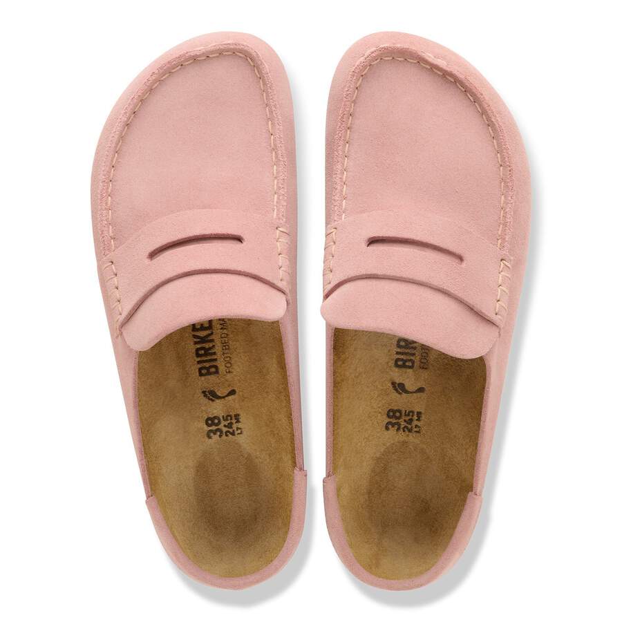 Naples Wrapped Suede Leather - Pink Clay