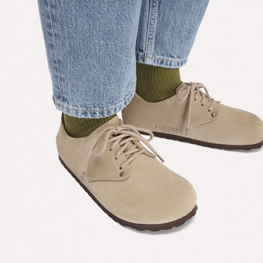 Maine Suede Leather - Taupe