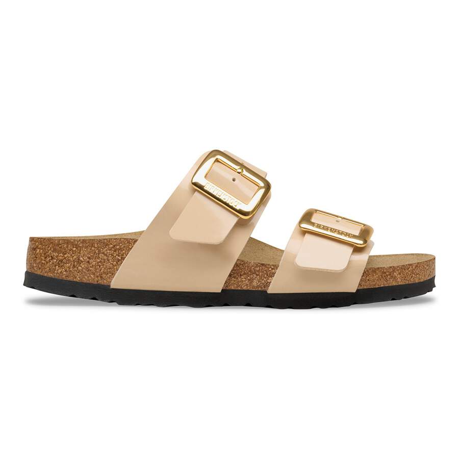 Sydney Cushion Buckle Birko-Flor Patent - Patent Sand