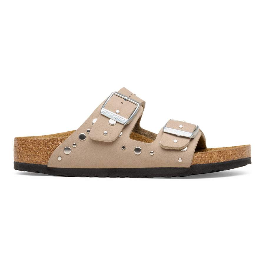 Arizona Rivet Border Kids Synthetik - Soft Birki Gray Taupe