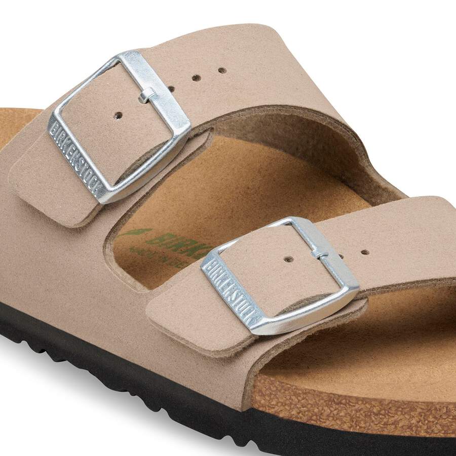 Arizona Vegan Synthetik - Soft Birki Vegan Gray Taupe