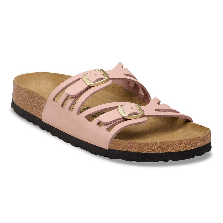 Granada Nubuck Leather - Soft Pink