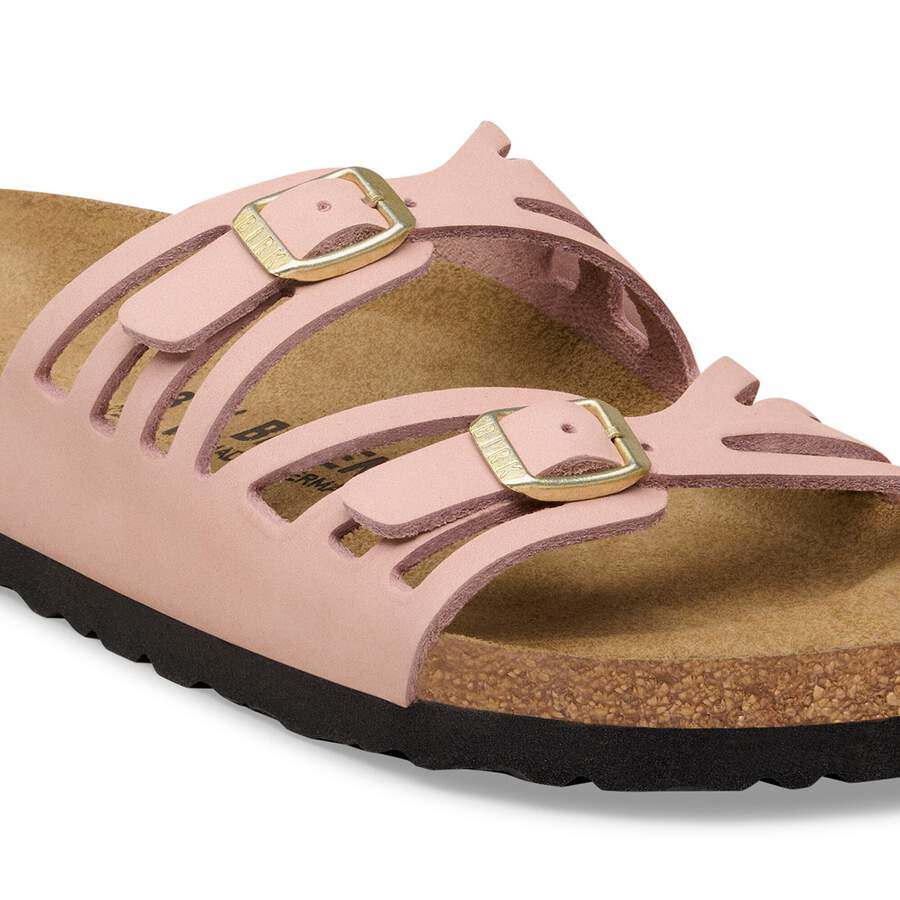 Granada Nubuck Leather - Soft Pink