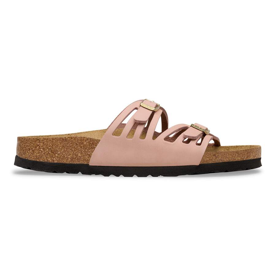 Granada Nubuck Leather - Soft Pink