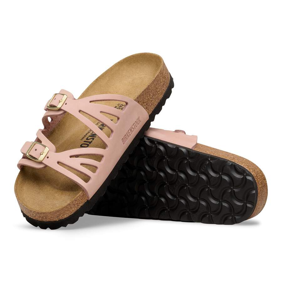 Granada Nubuck Leather - Soft Pink