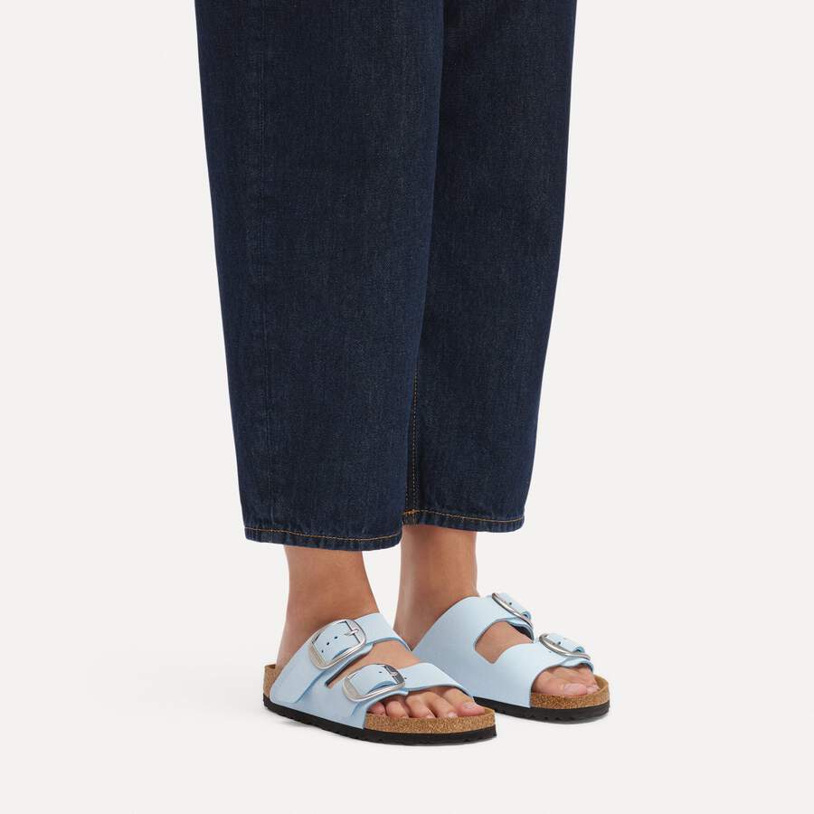 Arizona Big Buckle Nubuck Leather - Baby Blue