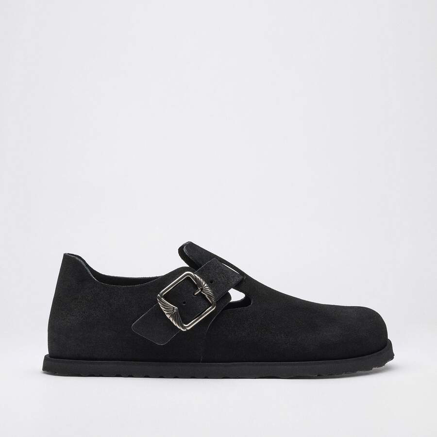 1774 London Suede Suede Leather - Black