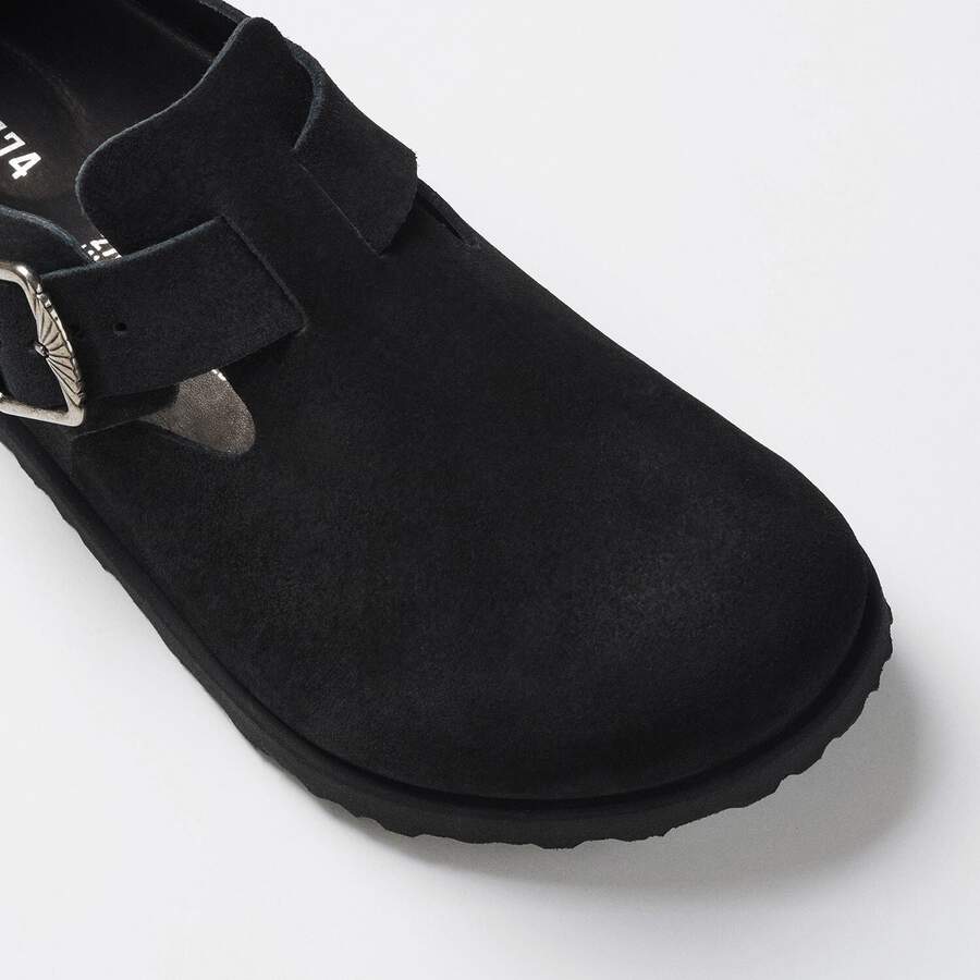 1774 London Suede Suede Leather - Black