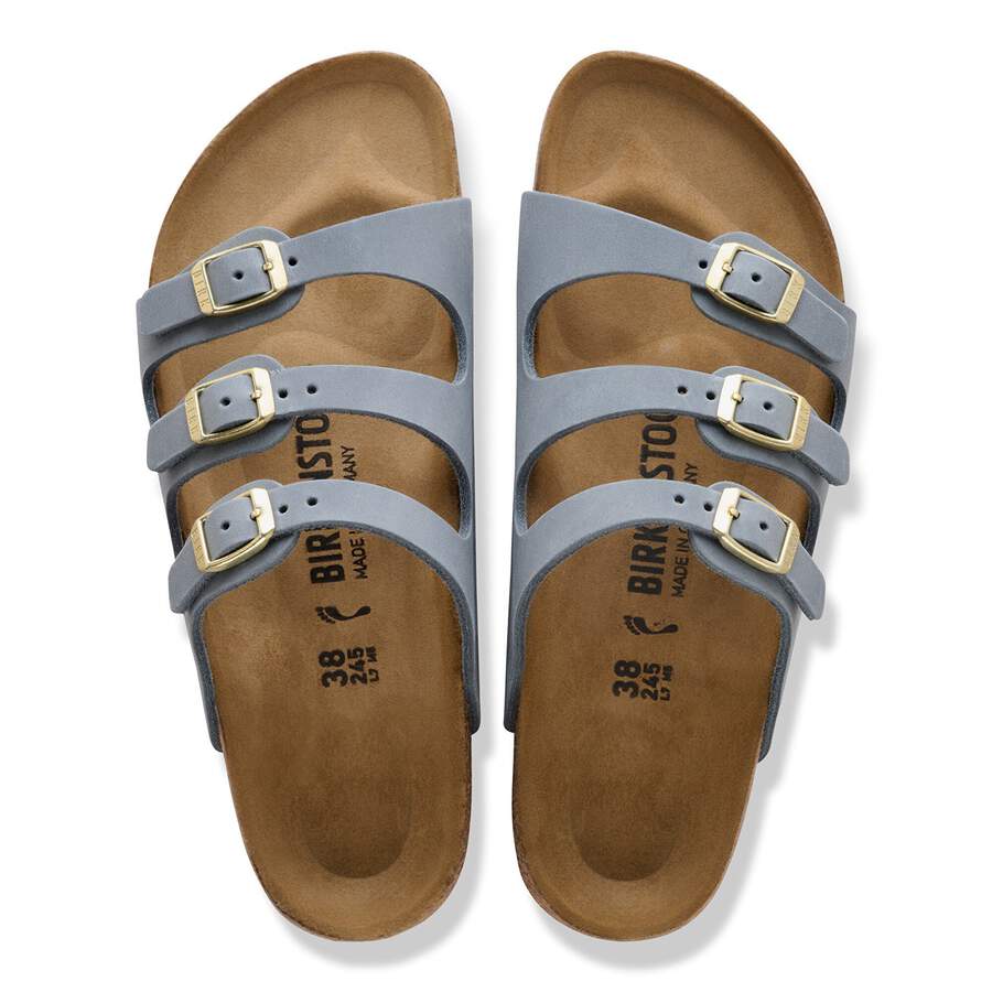 Florida Fresh Natural Leather Oiled - Basalt Gray