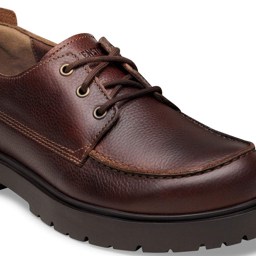Highwood Moc Lace Low Natural Leather - Chocolate
