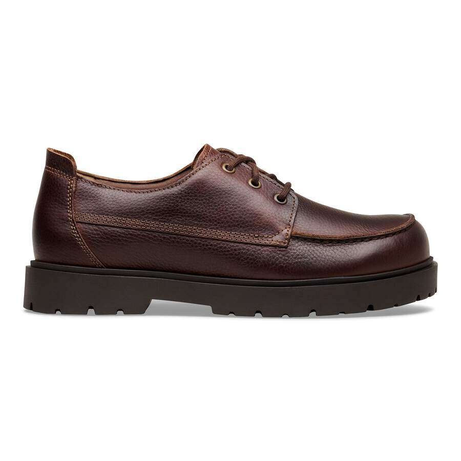 Highwood Moc Lace Low Natural Leather - Chocolate