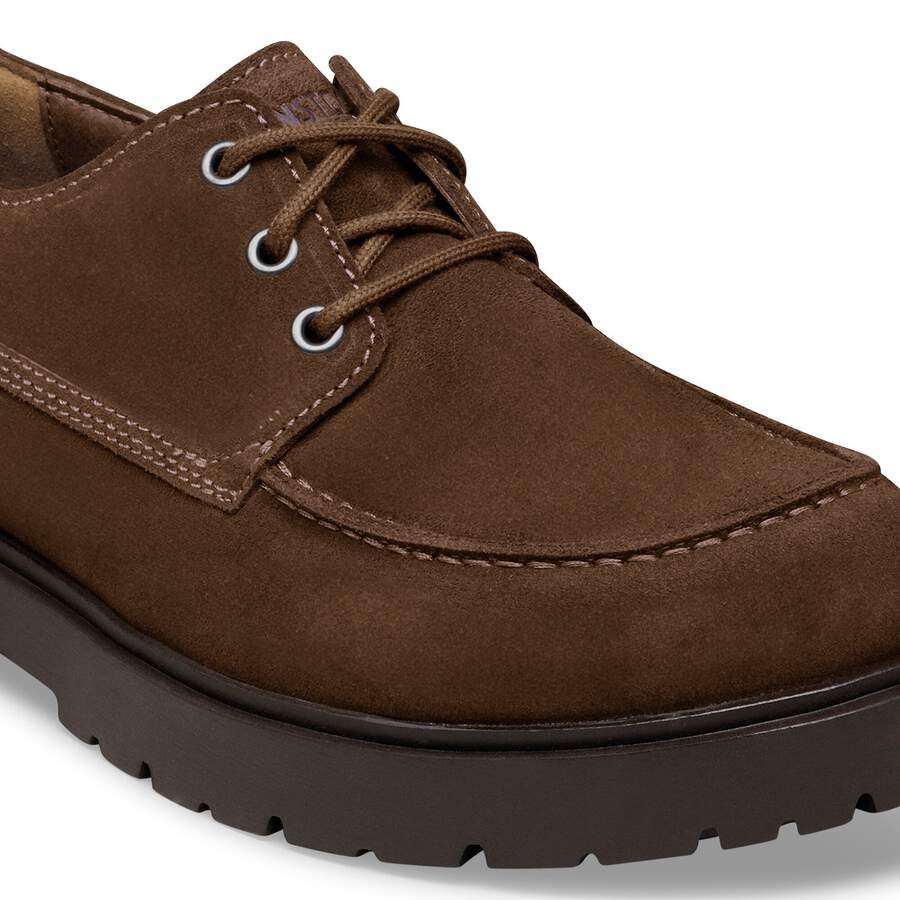 Highwood Moc Lace Low Suede Leather - Carafe