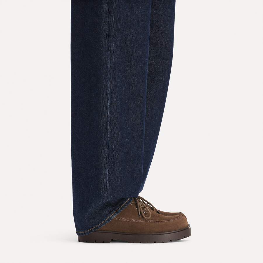 Highwood Moc Lace Low Suede Leather - Carafe