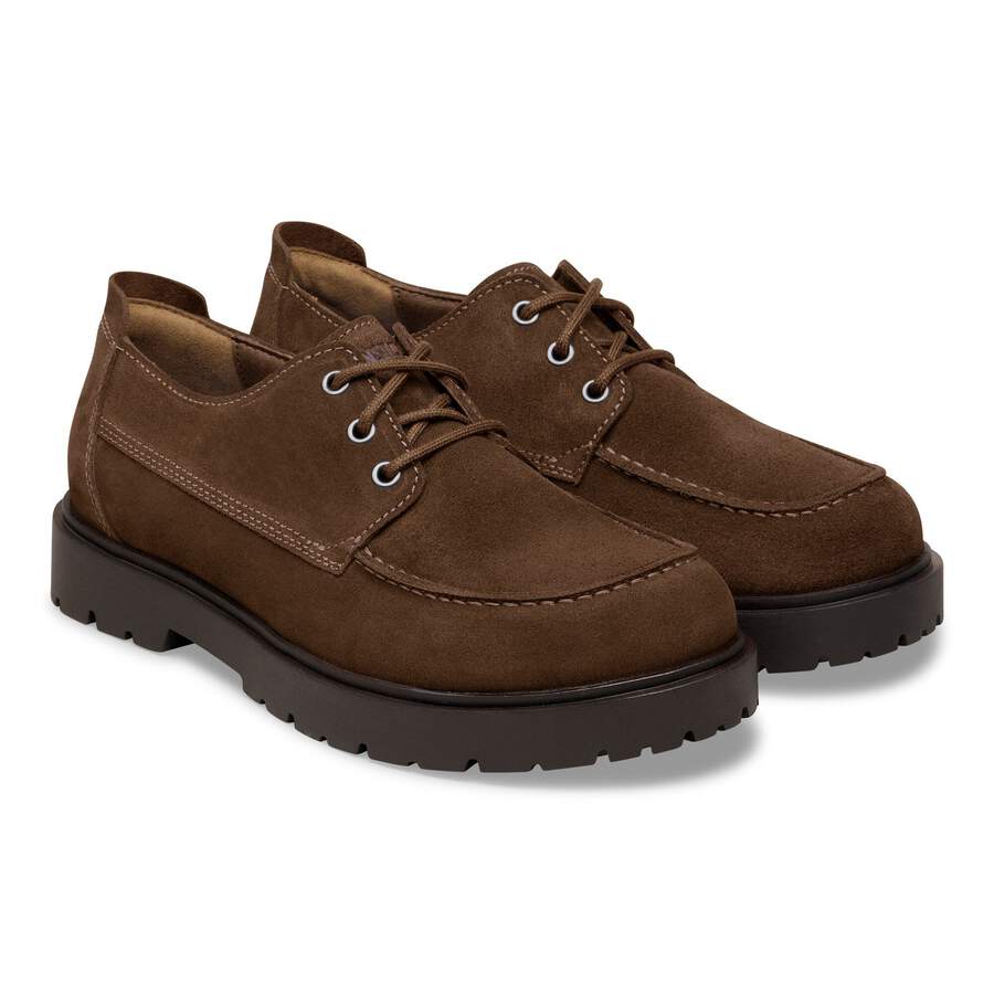 Highwood Moc Lace Low Suede Leather - Carafe