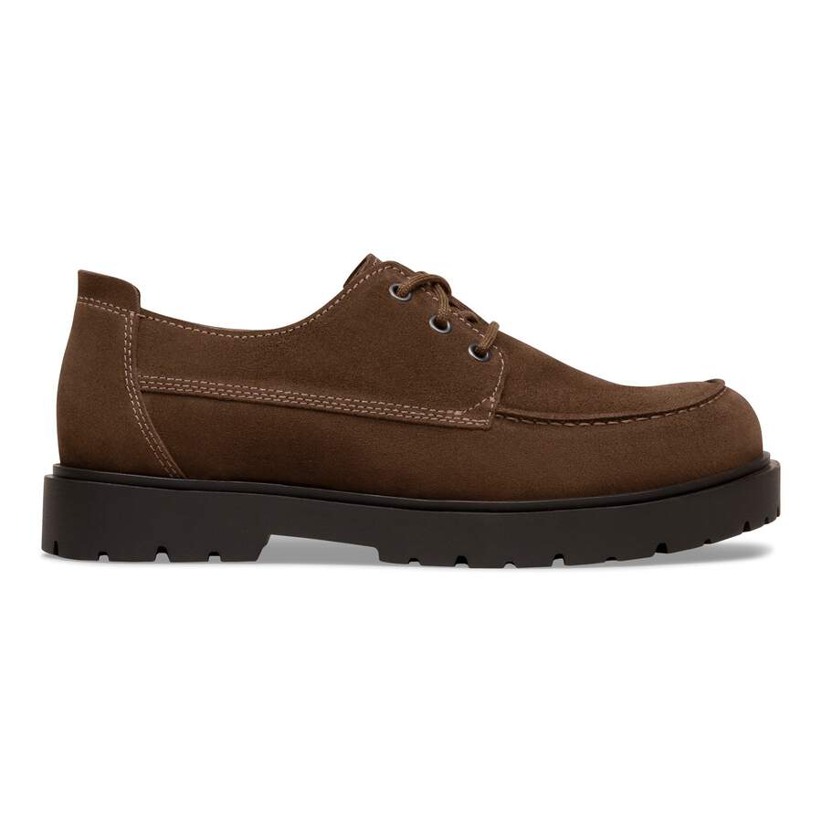 Highwood Moc Lace Low Suede Leather - Carafe