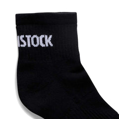 Cotton Crew Ankle Cotton/Polyamid/Elastane - Black