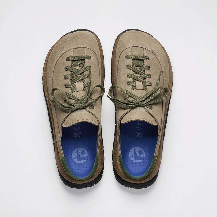1774 Uerzell Suede Suede Leather - Taupe