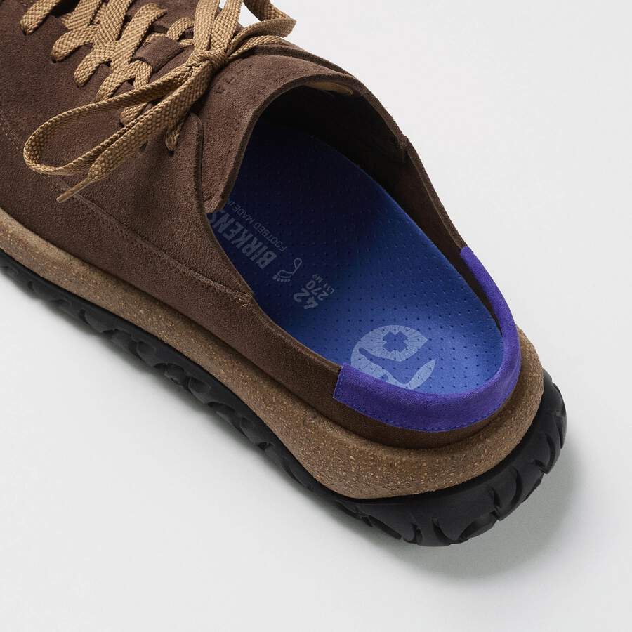 1774 Uerzell Suede Suede Leather - Marone