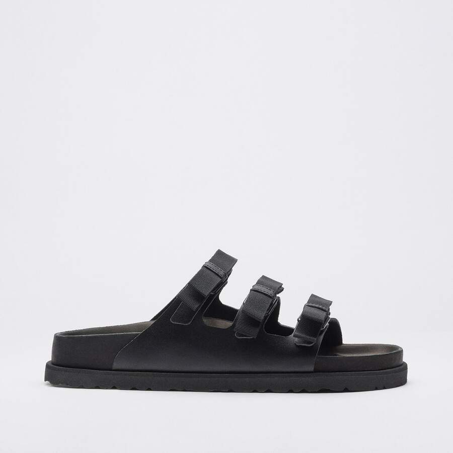 1774 Florida Smooth Leather Natural Leather - Black